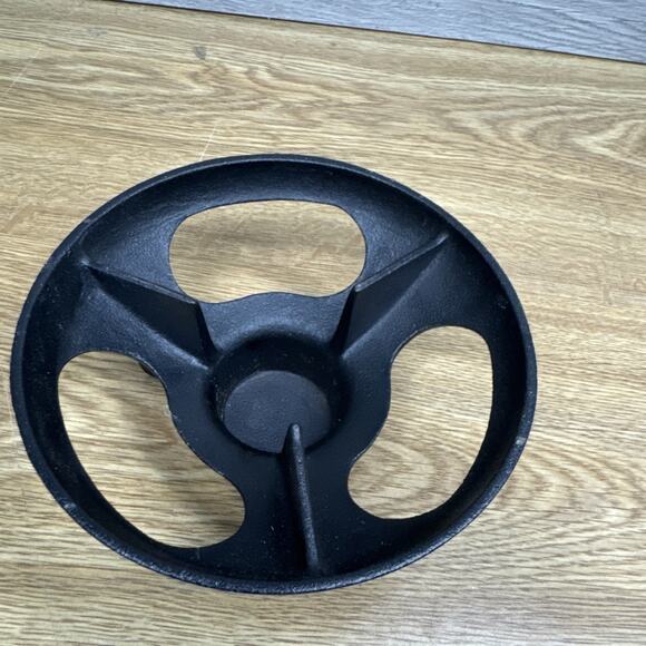 Le Creuset Mini Fondue Set 0.4L 0.4qt Blue Cast Iron - Picture 4 of 9